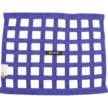 Allstar Performance 18 x 24 in. SFI Border Style Window NetBlue ALL10286